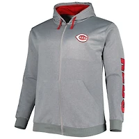 Sweat à capuche Profile Ash Cincinnati Reds Big & Tall pour homme
