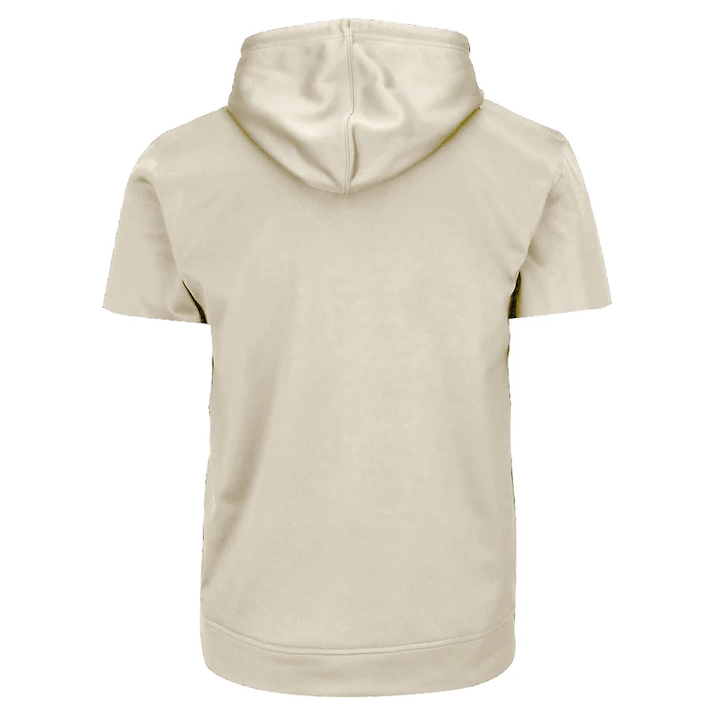 Men's Profile  Cream Cincinnati Reds Big & Tall Contrast Short Sleeve Hoodie