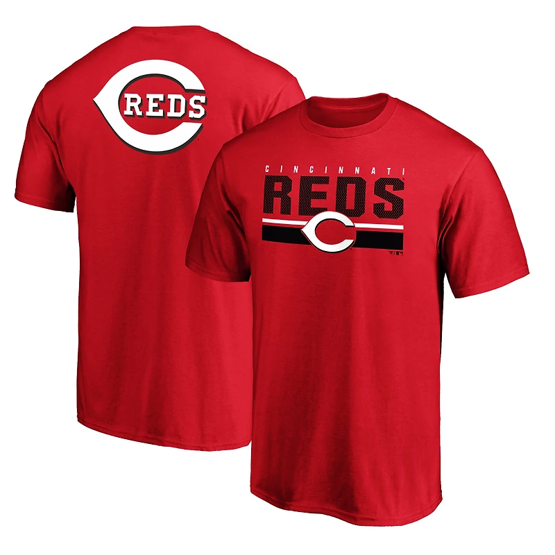 T-shirt rouge pour homme des Reds de Cincinnati - Fin match