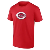 T-shirt rouge pour homme des Reds de Cincinnati avec nom et numéro Jackie Robinson