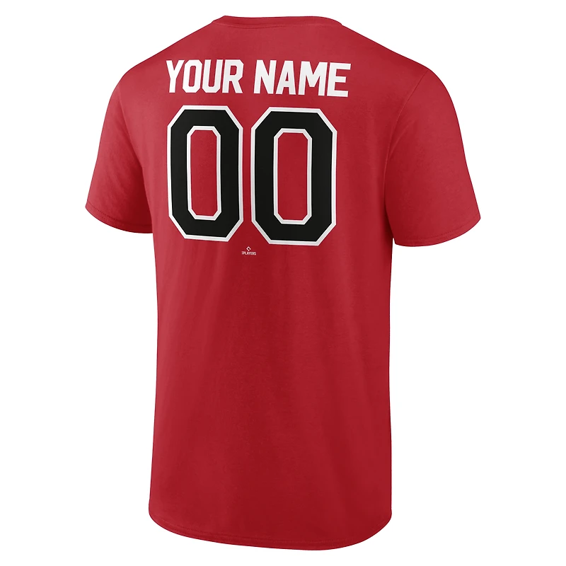 Men's Red Cincinnati Reds Winning Streak Custom T-Shirt