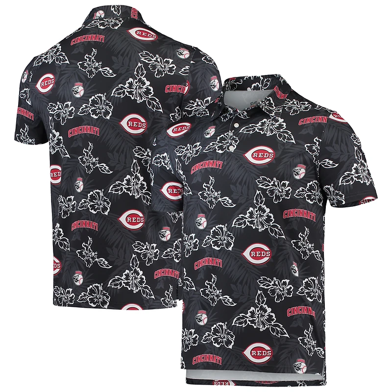 Polo Performance Reyn Spooner Cincinnati Reds pour homme