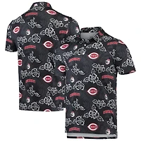 Polo Performance Reyn Spooner Cincinnati Reds pour homme