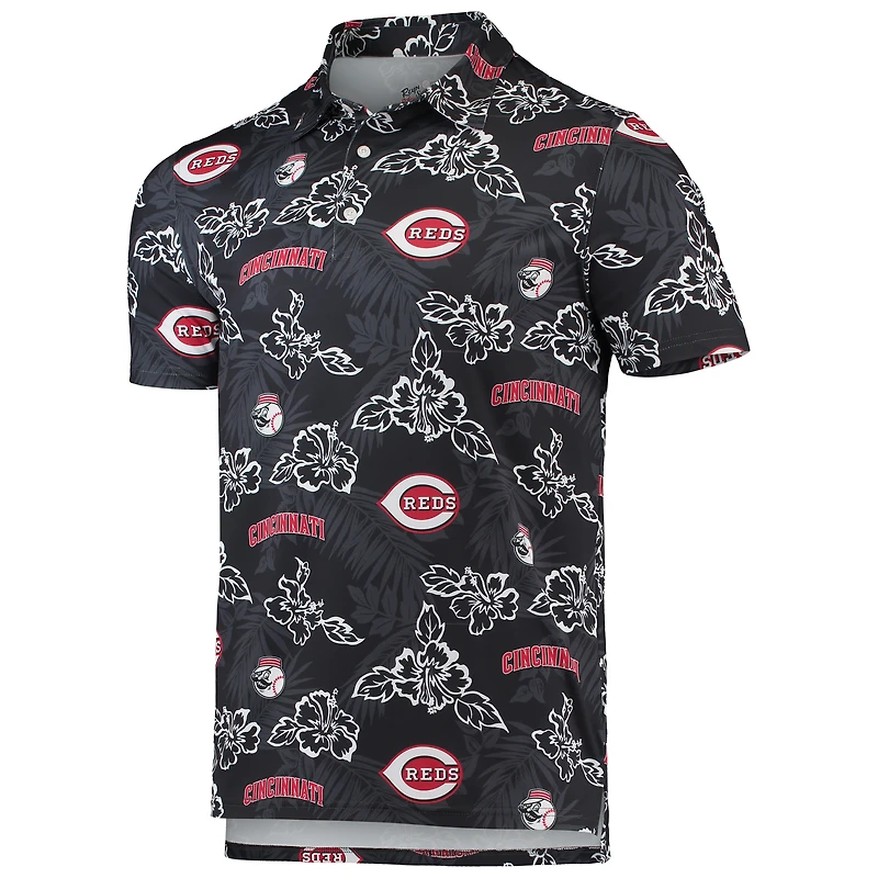 Polo Performance Reyn Spooner Cincinnati Reds pour homme