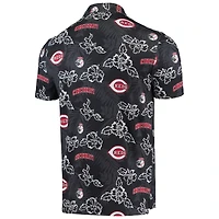Polo Performance Reyn Spooner Cincinnati Reds pour homme