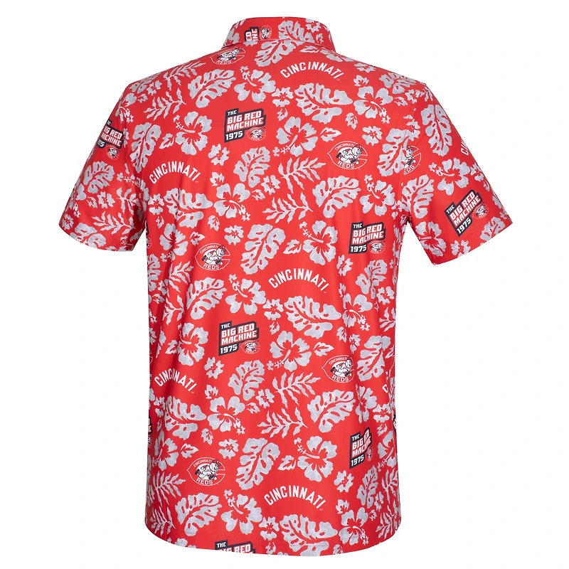 Polo de performance Cooperstown Pua rouge Reyn Spooner pour homme