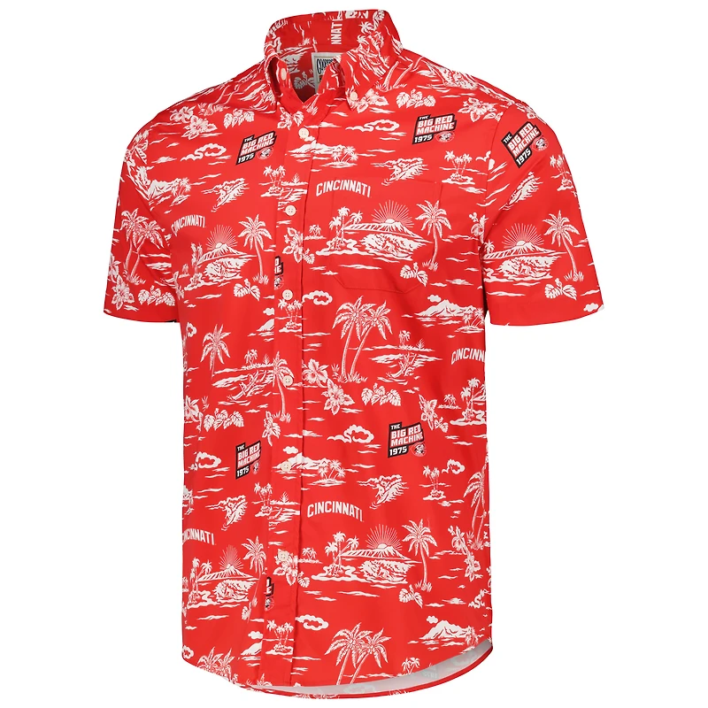 Chemise boutonnée Kekai Reds Cincinnati Reyn Spooner pour homme