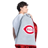 Men's Starter  Red Cincinnati Reds Cooperstown Collection Point Man Full-Snap Coaches Jacket