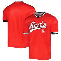 Men's Stitches Red Cincinnati Reds Cooperstown Collection Team Jersey