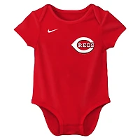 Body Nike Elly De La Cruz rouge Cincinnati Reds pour nouveau-né et bébé, avec nom numéro