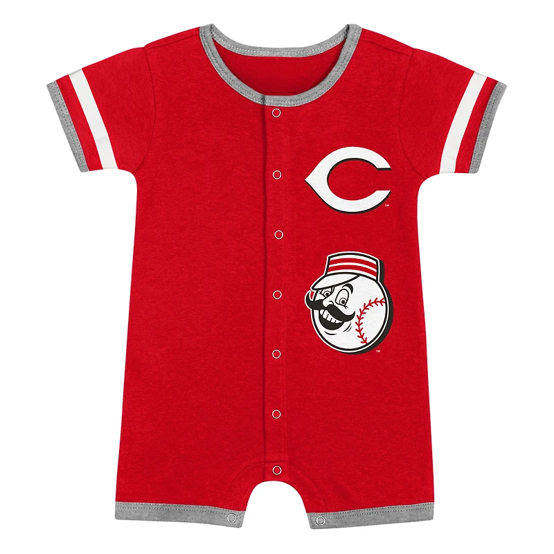 Combinaison Double Hit pour nouveau-né des Reds de Cincinnati