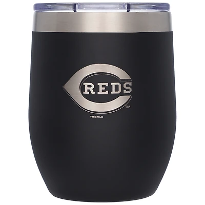 The Memory Company Cincinnati Reds 16oz. Gobelet sans pied en acier inoxydable