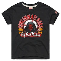 Toddler Homage  Charcoal Cincinnati Reds Star Wars x MLB Dark Side T-Shirt