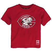 Toddler Mitchell & Ness  Red Cincinnati Reds Retro Logo T-Shirt