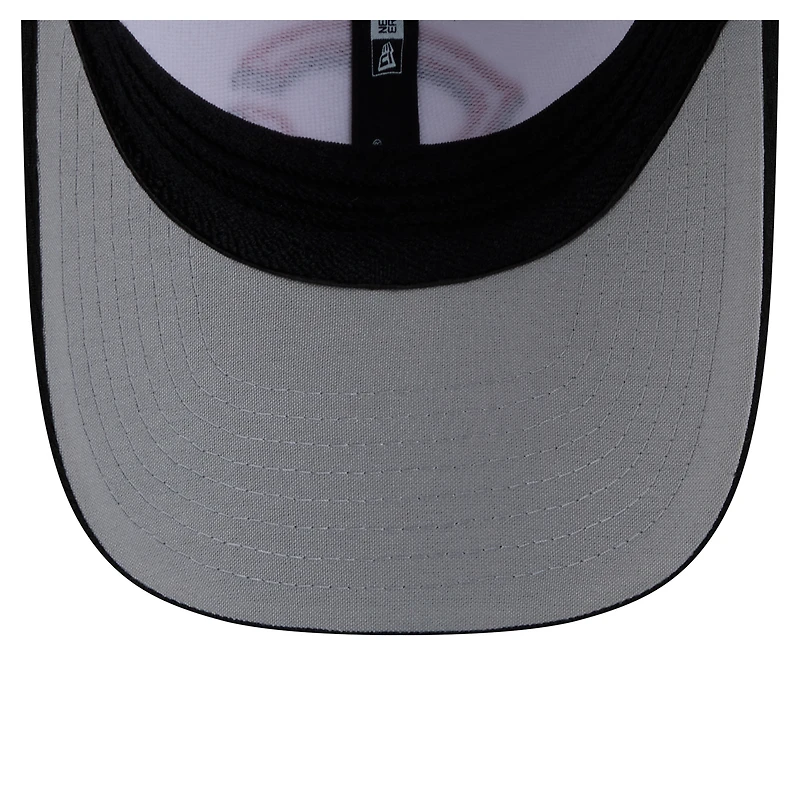 Casquette ajustable New Era blanche pour tout-petit, modèle 39THIRTY M-Crown, à l'effigie des Reds de Cincinnati.