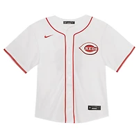 Maillot De match Nike Elly La Cruz blanc Cincinnati Reds pour tout-petit