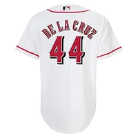 Toddler Nike Elly De La Cruz White Cincinnati Reds Home Replica Jersey