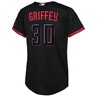 Toddler Nike Ken Griffey Jr. Black Cincinnati Reds City Connect Replica Player Jersey