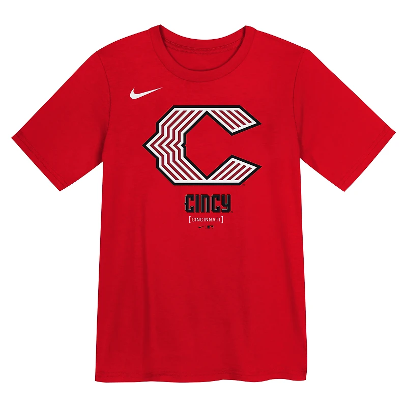 Toddler Nike Red Cincinnati Reds 2026 City Connect Logo T-Shirt