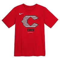 T-shirt Nike rouge pour tout-petit Cincinnati Reds 2026 City Connect Logo