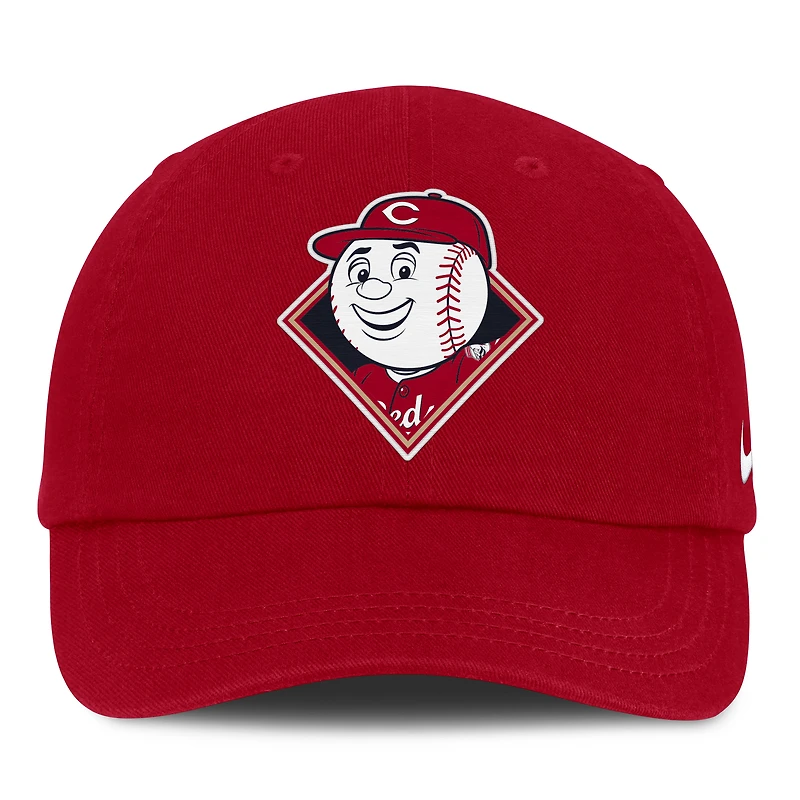 Toddler Nike Red Cincinnati Reds Mascot Club Adjustable Hat