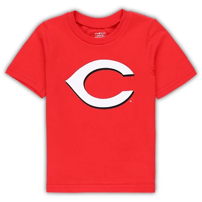 T-shirt rouge pour tout-petit avec logo principal de l'équipe des Reds Cincinnati
