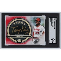 Carte autographiée 2021 Topps Five Star Golden Graphs Red #GG-TP #1/1 SGC 9 des Reds de Cincinnati autographiée