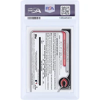 Carte de collection Bowman Chrome 1ère édition Bowman Popcorn Refractor 2024 autographiée par Tyson Lewis (Reds de Cincinnati) #CPA-TL #5/5, authentifiée par PSA (numéro 9).