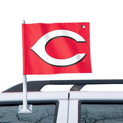 Drapeau de voiture double face WinCraft Cincinnati Reds 12" x 13"