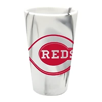 WinCraft Cincinnati Rouges 16oz. Verre à pinte en silicone à la mode