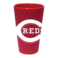 WinCraft Cincinnati Reds 16oz. Team Color Silicone Pint Glass