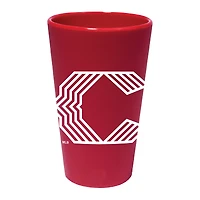 Verre à bière en silicone WinCraft Cincinnati Reds 2026 City Connect de 473 ml (16 oz).