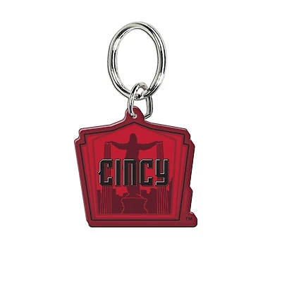 WinCraft Cincinnati Reds 2026 City Connect Premium Acrylic Key Ring