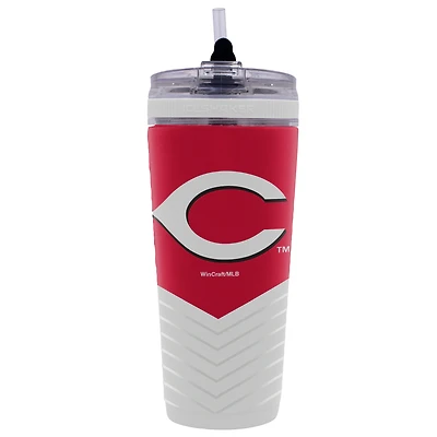 WinCraft Cincinnati Reds 26oz 4D Flex Ice Shaker Bottle