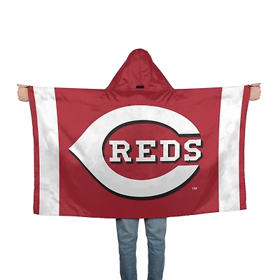 Drapeau à capuche WinCraft Cincinnati Reds 3' x 5'