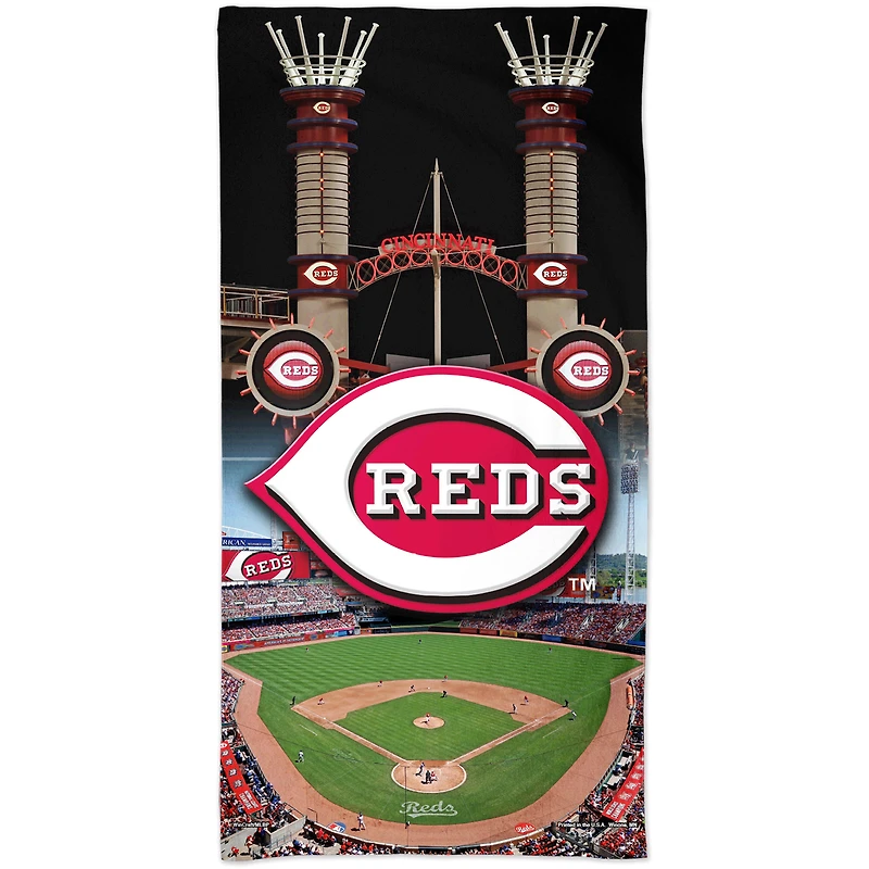 WinCraft Cincinnati Reds 30" x 60" Ballpark Spectra Beach Towel