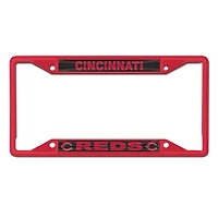 WinCraft Cincinnati Reds Chrome Color License Plate Frame