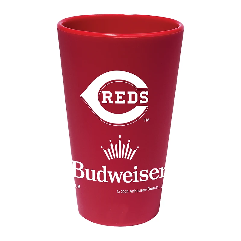 V110681 REDS Verre à pinte en silicone 16 oz - MLB x Budweiser CUPGLA 1704124 #4
