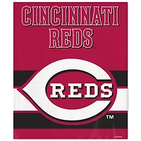 Couverture ultra moelleuse WinCraft Cincinnati Reds 50" x 60"
