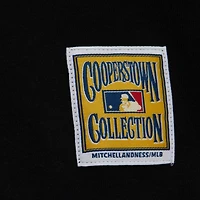 Haut à enfiler quart de zip noir pour femme Mitchell & Ness Cincinnati Reds Cooperstown Collection