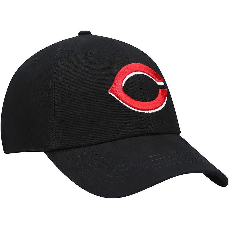 Women's '47 Black Cincinnati Reds Team Miata Clean Up Adjustable Hat