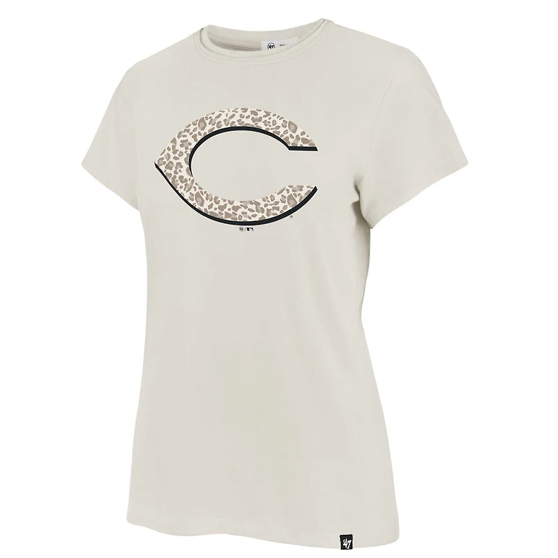 T-shirt Frankie Panthera des Reds de Cincinnati '47 Oatmeal pour femme