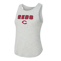 Ensemble débardeur et pantalon Regulate Concepts Sport Cincinnati Reds pour femme