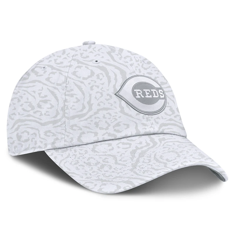 Casquette ajustable Umbra blanche Cincinnati Reds de Fanatics pour femmes