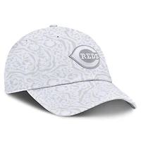 Casquette ajustable Umbra blanche Cincinnati Reds de Fanatics pour femmes