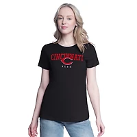 Women's G-III 4Her by Carl Banks  Red/Black Cincinnati Reds Two T-Shirt Combo Pack
