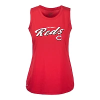 Women's Levelwear Red Cincinnati Reds Accolade Macy Prospect Tank Top
