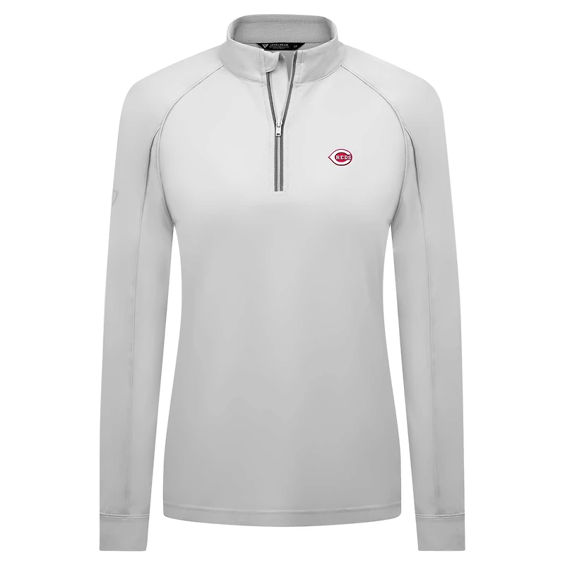 Haut à glissière quart de tour Kinetic Insignia 2.0 blanc pour femme Levelwear Cincinnati Reds