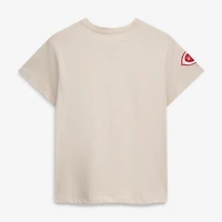 Women's Mitchell & Ness Pete Rose Cream Cincinnati Reds Cooperstown Name Number Throwback T-Shirt