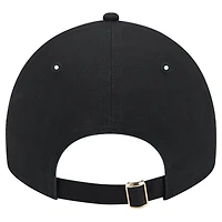 Casquette réglable New Era noire Cincinnati Reds 2024 Armed Forces Day 9TWENTY pour femme